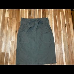 Promod Paper bag style skirt